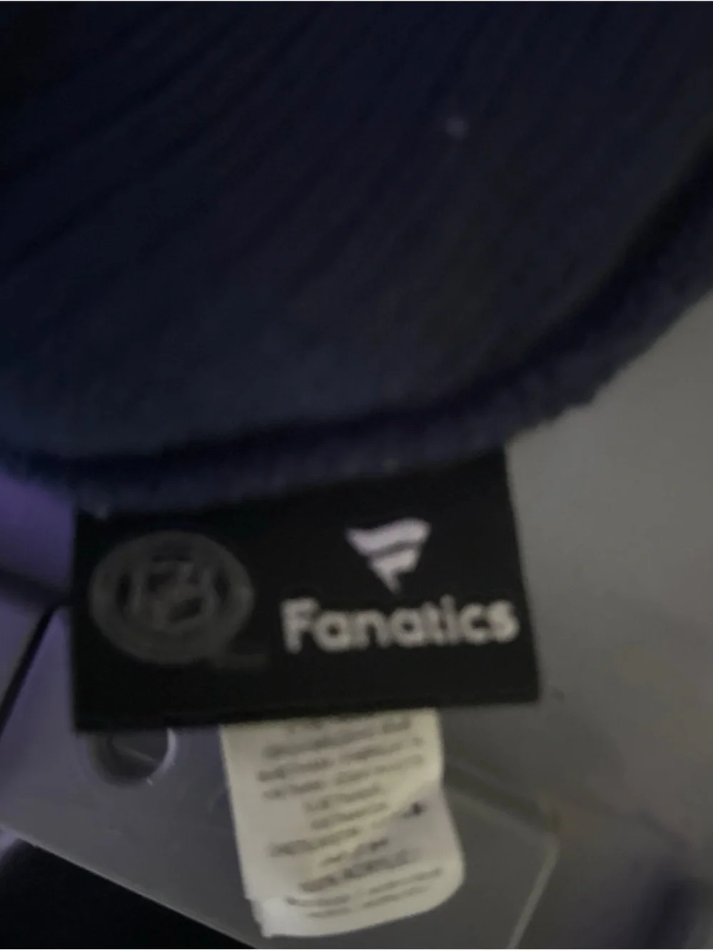 Fanatics nwt knit
